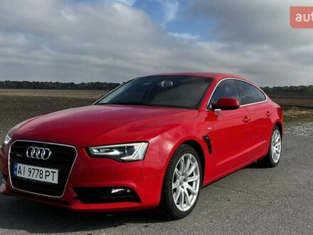 Ауді A5 Sportback 2012 у Лысянке на Automoto.ua Червоний Ауді A5 Sportback, об'ємом двигуна 2 л та пробігом 120 тис. км за 15200 $, фото 1 на Automoto.ua