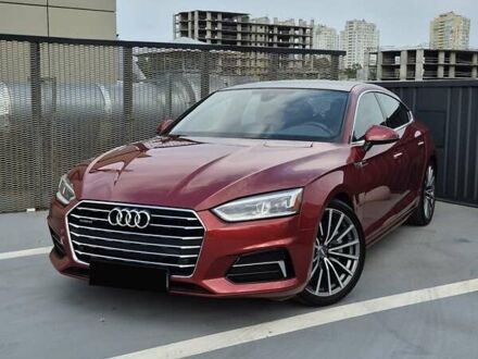 Красный Ауди A5 Sportback, объемом двигателя 2 л и пробегом 37 тыс. км за 28500 $, фото 1 на Automoto.ua