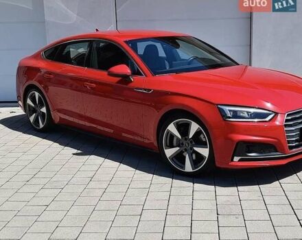 Червоний Ауді A5 Sportback, об'ємом двигуна 2 л та пробігом 45 тис. км за 30500 $, фото 1 на Automoto.ua