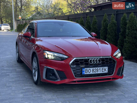 Ауді A5 Sportback 2020 у Коломые на Automoto.ua Червоний Ауді A5 Sportback, об'ємом двигуна 2 л та пробігом 24 тис. км за 28999 $, фото 1 на Automoto.ua