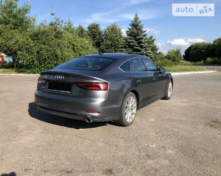 Сірий Ауді A5 Sportback, об'ємом двигуна 2 л та пробігом 54 тис. км за 29800 $, фото 31 на Automoto.ua