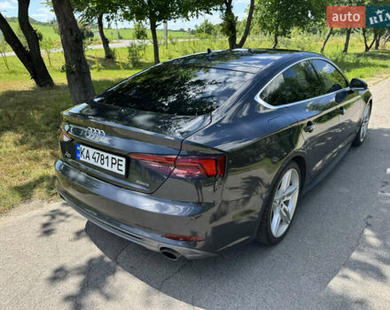 Серый Ауди A5 Sportback, объемом двигателя 2 л и пробегом 116 тыс. км за 27500 $, фото 4 на Automoto.ua