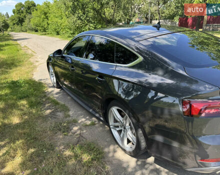 Серый Ауди A5 Sportback, объемом двигателя 2 л и пробегом 116 тыс. км за 27500 $, фото 2 на Automoto.ua