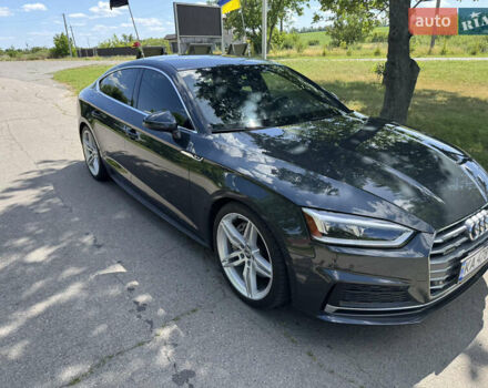Серый Ауди A5 Sportback, объемом двигателя 2 л и пробегом 116 тыс. км за 27500 $, фото 1 на Automoto.ua