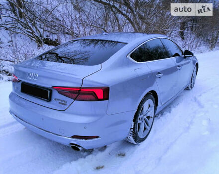 Серый Ауди A5 Sportback, объемом двигателя 2 л и пробегом 117 тыс. км за 25500 $, фото 9 на Automoto.ua