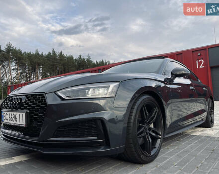 Сірий Ауді A5 Sportback, об'ємом двигуна 2 л та пробігом 72 тис. км за 29400 $, фото 127 на Automoto.ua