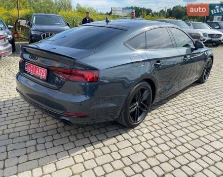 Сірий Ауді A5 Sportback, об'ємом двигуна 2 л та пробігом 70 тис. км за 24800 $, фото 6 на Automoto.ua