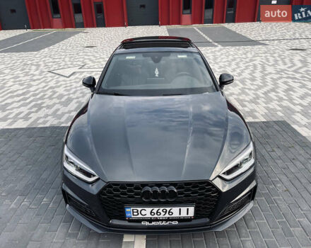 Сірий Ауді A5 Sportback, об'ємом двигуна 2 л та пробігом 72 тис. км за 29400 $, фото 125 на Automoto.ua