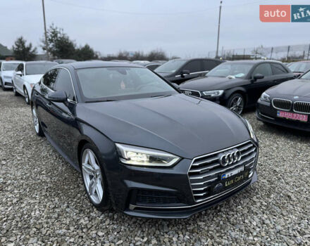 Серый Ауди A5 Sportback, объемом двигателя 1.98 л и пробегом 87 тыс. км за 24999 $, фото 2 на Automoto.ua