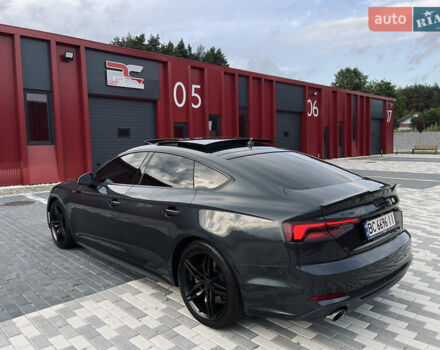 Сірий Ауді A5 Sportback, об'ємом двигуна 2 л та пробігом 72 тис. км за 29400 $, фото 120 на Automoto.ua