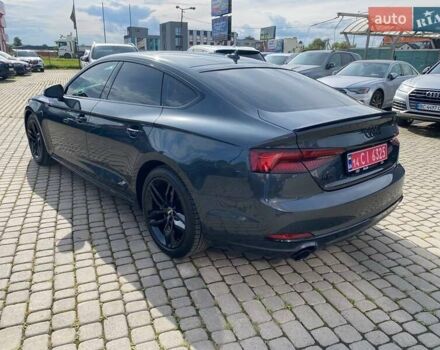 Сірий Ауді A5 Sportback, об'ємом двигуна 2 л та пробігом 70 тис. км за 24800 $, фото 4 на Automoto.ua