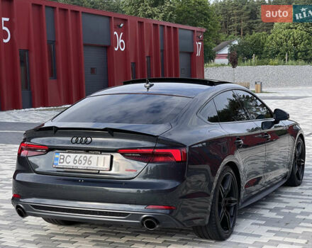 Сірий Ауді A5 Sportback, об'ємом двигуна 2 л та пробігом 72 тис. км за 29400 $, фото 27 на Automoto.ua