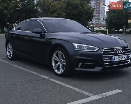 Сірий Ауді A5 Sportback, об'ємом двигуна 2 л та пробігом 185 тис. км за 24900 $, фото 14 на Automoto.ua