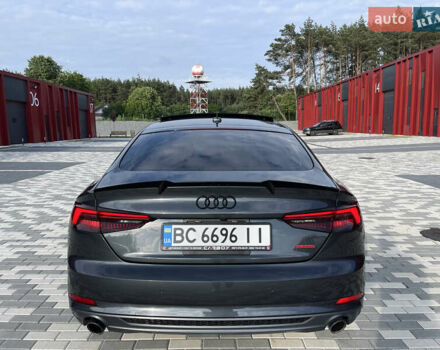 Сірий Ауді A5 Sportback, об'ємом двигуна 2 л та пробігом 72 тис. км за 29400 $, фото 22 на Automoto.ua