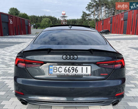 Сірий Ауді A5 Sportback, об'ємом двигуна 2 л та пробігом 72 тис. км за 29400 $, фото 29 на Automoto.ua