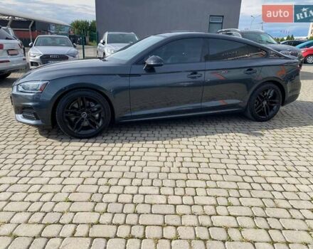 Сірий Ауді A5 Sportback, об'ємом двигуна 2 л та пробігом 70 тис. км за 24800 $, фото 3 на Automoto.ua