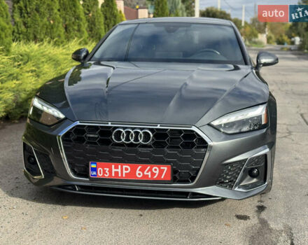 Серый Ауди A5 Sportback, объемом двигателя 2 л и пробегом 39 тыс. км за 31999 $, фото 1 на Automoto.ua