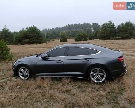 Серый Ауди A5 Sportback, объемом двигателя 1.98 л и пробегом 260 тыс. км за 24750 $, фото 1 на Automoto.ua
