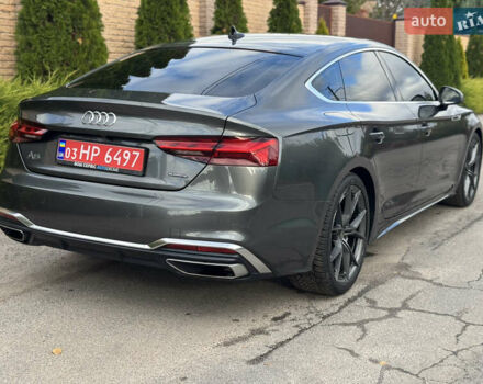Серый Ауди A5 Sportback, объемом двигателя 2 л и пробегом 39 тыс. км за 31999 $, фото 5 на Automoto.ua