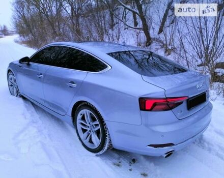 Сірий Ауді A5 Sportback, об'ємом двигуна 2 л та пробігом 117 тис. км за 25500 $, фото 1 на Automoto.ua