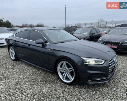 Серый Ауди A5 Sportback, объемом двигателя 1.98 л и пробегом 87 тыс. км за 24999 $, фото 1 на Automoto.ua