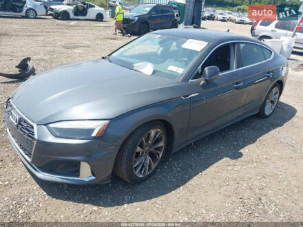 Серый Ауди A5 Sportback, объемом двигателя 2 л и пробегом 22 тыс. км за 25950 $, фото 1 на Automoto.ua
