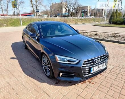 Синий Ауди A5 Sportback, объемом двигателя 1.98 л и пробегом 81 тыс. км за 24800 $, фото 4 на Automoto.ua