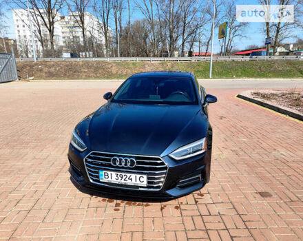 Синий Ауди A5 Sportback, объемом двигателя 1.98 л и пробегом 81 тыс. км за 24800 $, фото 2 на Automoto.ua