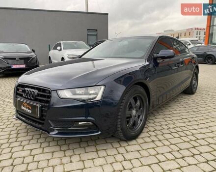 Синій Ауді A5 Sportback, об'ємом двигуна 1.97 л та пробігом 200 тис. км за 12900 $, фото 2 на Automoto.ua