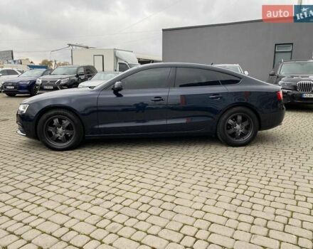 Синій Ауді A5 Sportback, об'ємом двигуна 1.97 л та пробігом 200 тис. км за 12900 $, фото 3 на Automoto.ua