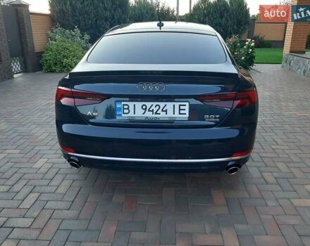 Синий Ауди A5 Sportback, объемом двигателя 2 л и пробегом 89 тыс. км за 19900 $, фото 3 на Automoto.ua