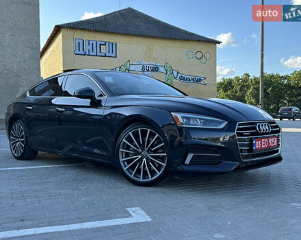 Синій Ауді A5 Sportback, об'ємом двигуна 2 л та пробігом 153 тис. км за 24500 $, фото 1 на Automoto.ua
