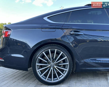 Синій Ауді A5 Sportback, об'ємом двигуна 2 л та пробігом 153 тис. км за 24500 $, фото 23 на Automoto.ua