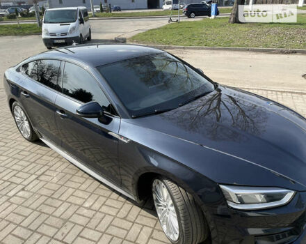 Синий Ауди A5 Sportback, объемом двигателя 2 л и пробегом 212 тыс. км за 27300 $, фото 5 на Automoto.ua