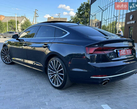 Синій Ауді A5 Sportback, об'ємом двигуна 2 л та пробігом 153 тис. км за 24500 $, фото 13 на Automoto.ua