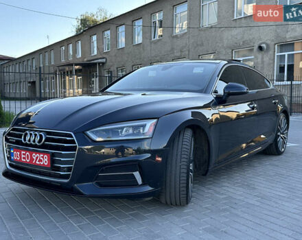 Синій Ауді A5 Sportback, об'ємом двигуна 2 л та пробігом 153 тис. км за 24500 $, фото 24 на Automoto.ua
