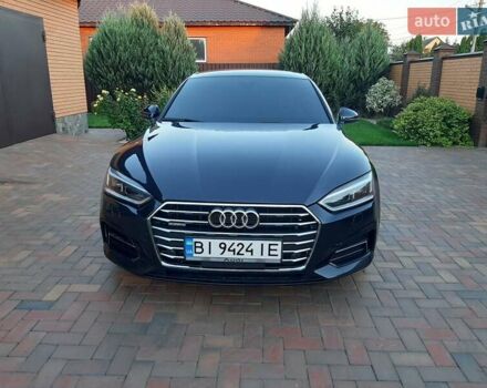 Синий Ауди A5 Sportback, объемом двигателя 2 л и пробегом 89 тыс. км за 19900 $, фото 1 на Automoto.ua