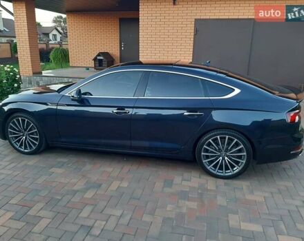 Синий Ауди A5 Sportback, объемом двигателя 2 л и пробегом 89 тыс. км за 19900 $, фото 4 на Automoto.ua