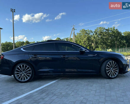 Синій Ауді A5 Sportback, об'ємом двигуна 2 л та пробігом 153 тис. км за 24500 $, фото 2 на Automoto.ua