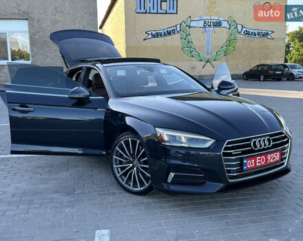 Синій Ауді A5 Sportback, об'ємом двигуна 2 л та пробігом 153 тис. км за 24500 $, фото 74 на Automoto.ua