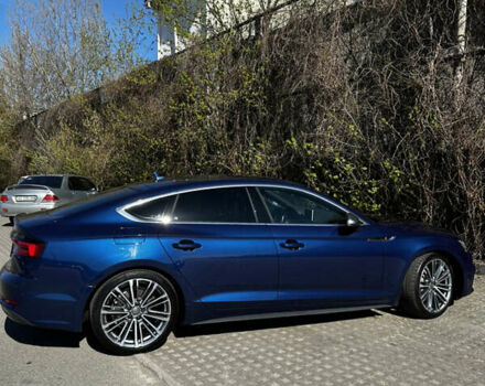 Синій Ауді A5 Sportback, об'ємом двигуна 2 л та пробігом 138 тис. км за 29300 $, фото 20 на Automoto.ua