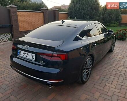 Синий Ауди A5 Sportback, объемом двигателя 2 л и пробегом 89 тыс. км за 19900 $, фото 8 на Automoto.ua