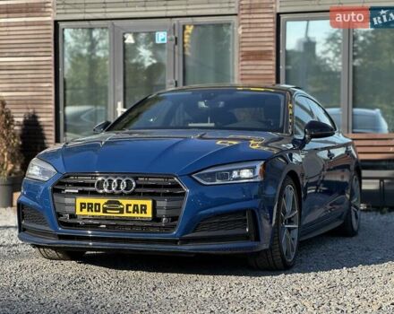 Синий Ауди A5 Sportback, объемом двигателя 1.98 л и пробегом 98 тыс. км за 29800 $, фото 1 на Automoto.ua