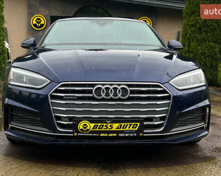 Синий Ауди A5 Sportback, объемом двигателя 2 л и пробегом 84 тыс. км за 31999 $, фото 1 на Automoto.ua