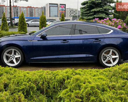 Синий Ауди A5 Sportback, объемом двигателя 2 л и пробегом 84 тыс. км за 31999 $, фото 3 на Automoto.ua