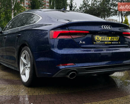 Синий Ауди A5 Sportback, объемом двигателя 2 л и пробегом 84 тыс. км за 31999 $, фото 4 на Automoto.ua