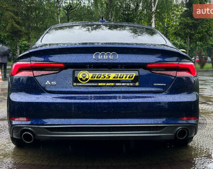 Синий Ауди A5 Sportback, объемом двигателя 2 л и пробегом 84 тыс. км за 31999 $, фото 5 на Automoto.ua