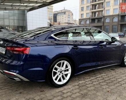 Синий Ауди A5 Sportback, объемом двигателя 1.98 л и пробегом 48 тыс. км за 36700 $, фото 5 на Automoto.ua