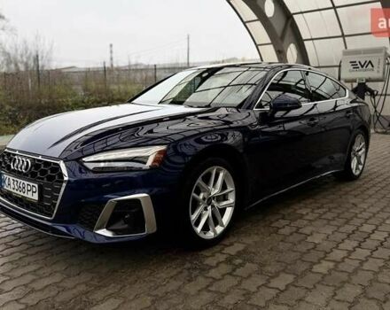 Синий Ауди A5 Sportback, объемом двигателя 1.98 л и пробегом 48 тыс. км за 36700 $, фото 1 на Automoto.ua