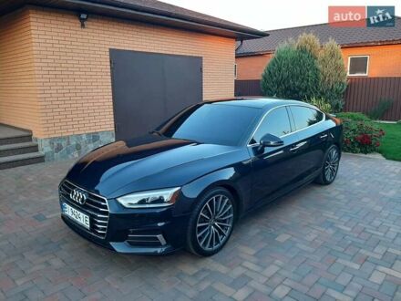 Синій Ауді A5 Sportback, об'ємом двигуна 2 л та пробігом 89 тис. км за 21500 $, фото 1 на Automoto.ua